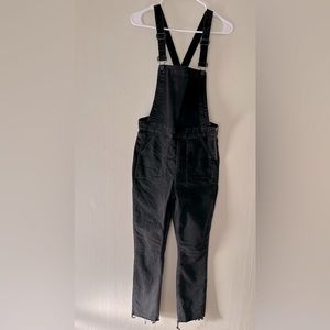 Madewell raw hem overalls